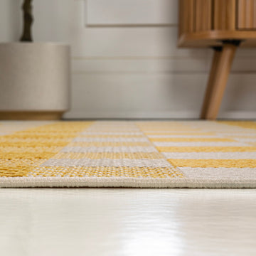 Darcy Traditional Geometric Bold Gingham Area Rug
